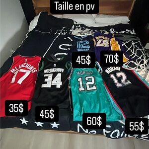 Stylish Basketball Jerseys Collection